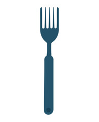 Silverware fork illustration