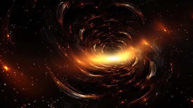 space black hole horizon illustration galaxy star, astronomy universe, science cosmos space black hole horizon
