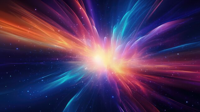 universe abstract particle nova illustration s background, light energy, element black universe abstract particle nova