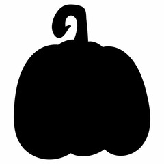 Pumpkin Halloween holiday decoration and design.