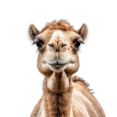 Camel on White background, HD