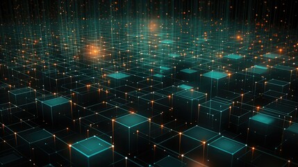 net spatial grid matrix illustration 3d perspective, geometry texture, geometric lattice net spatial grid matrix