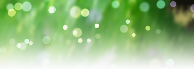 Green bokeh abstract light background.  illustration for your design