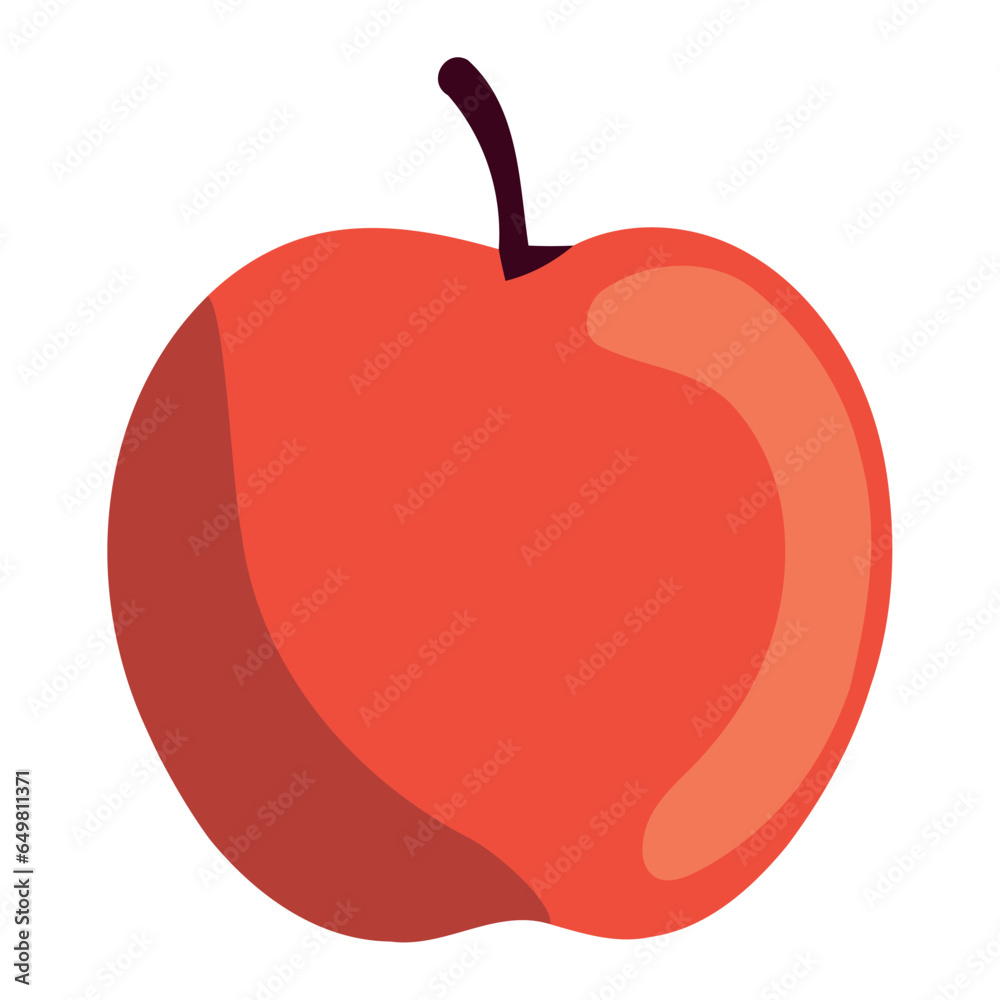 Poster fresh apple design