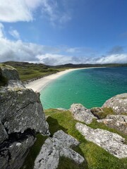 A view of a scottish beach