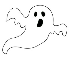 Cute childish ghosts. Funny spooky characters for kids.	For halloween celebration.