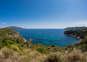 Scenic view on Capoliveri, Elba