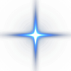 Template isolated star of Bethlehem with four rays - 649819329