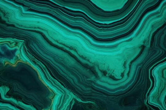 malachite abstract background on canvas texture