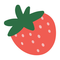 Fresh strawberry illustration
