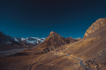 landscape in the himalayas