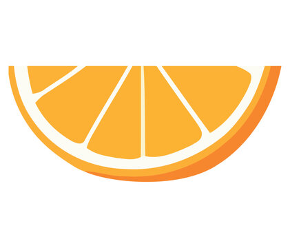 little orange slice design