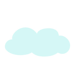 Simple Cloud Illustration