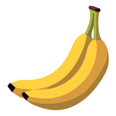 Ripe bananas design