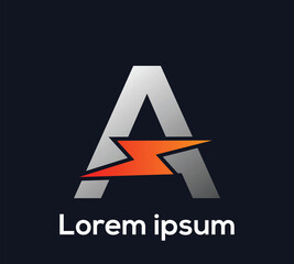 Power Or Energy A Logo Design Illustration