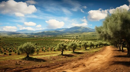 mediterranean spanish olive groves illustration tree grove, food nature, oil harvest mediterranean spanish olive groves