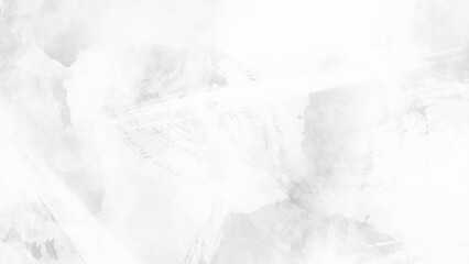 concrete wall white color for the background. Silver ink and watercolor. Grunge grey shades watercolor background. Modern style background and cement wall texture. white color concrete wall 