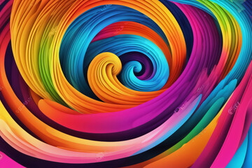 Obraz premium Hintergrund abstrakt bunt psycho spirituell