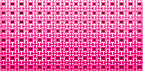  Pink color seamless geometric pattern background with  Pink Embosed effect