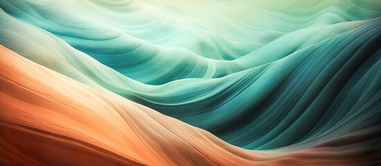 Abstract flowing of nature pattern lines texture color background.exotic wallpaper in painting style.wavy wave art shape