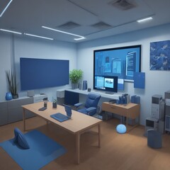 room with chairs