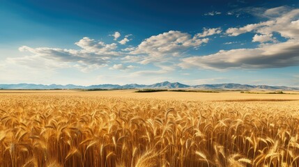 field montana wheat fields illustration rural agriculture, nature farm, sky summer field montana wheat fields