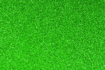 GREEN GLITTER sparkling background with bright reflections perfect as BACKDROP for ecological...