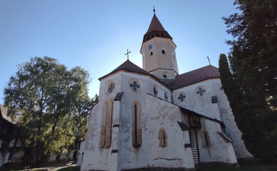 Evangelical Fortified Church from Prejmer, Brasov, Transylvania, Romania; UNESCO world cultural heritage	