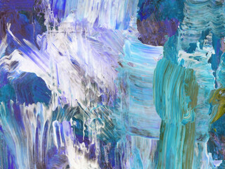 violett blau farben abstrakt malerei hobby