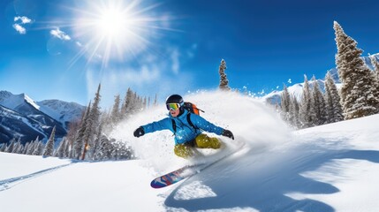 photo that captures the breathtaking beauty of a woman in a ski resort.