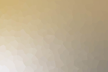 gold poly crystal background.gradient Polygon design pattern. copy space  