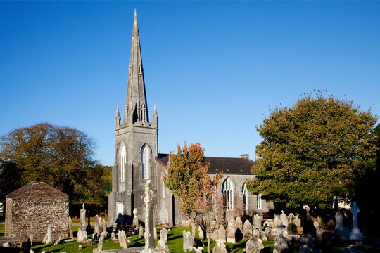 Old Church And Cemetery; Carrigaline, County Cork, Ireland