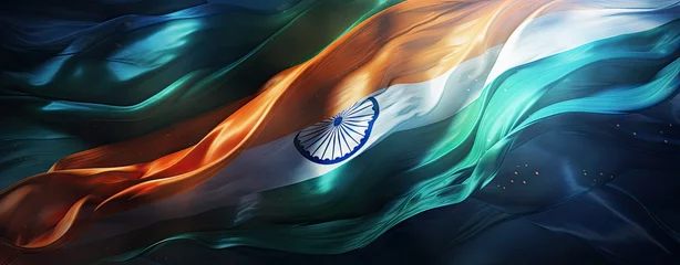 Fotobehang Indian flag © neirfy