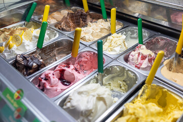 Capturing the essence of artisanal ice cream heaven.