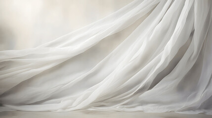 White Silk Backdrop