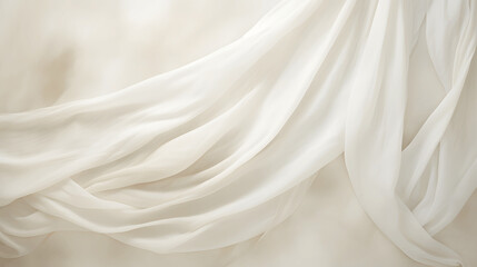 White Silk Backdrop