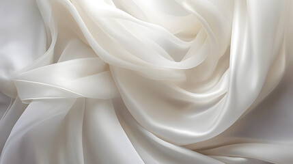 White Silk Backdrop