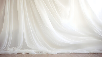 White Silk Backdrop