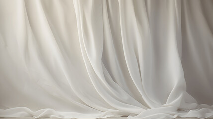 White Silk Backdrop