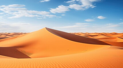 Fototapeta na wymiar sand erg chebbi dunes illustration nature africa, sahara landscape, dune merzouga sand erg chebbi dunes