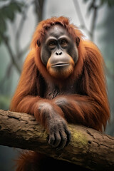 Naklejka premium Cute Animal in Nature as a Poster