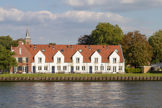Village Breukelen along the Amsterdam-Rhine Canal