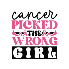 cancer picked the wrong girl