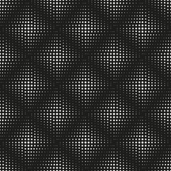 Vector seamless texture. Modern geometric background. Grid of dots. - 649912330