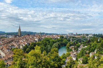 Vue sur la ville de Berne