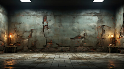 Old concrete grunge wall background. Dark grunge texture