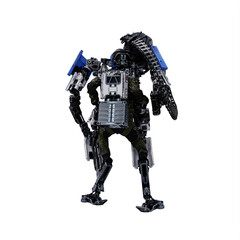 Armored Mech Robot Suit with Human Pilot