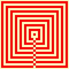 Checks wallpaper. Seamless geometric pattern. Squares background. Polygons ornament. Geometrical motif. Digital paper. Textile print. Op web design. Optical vector art