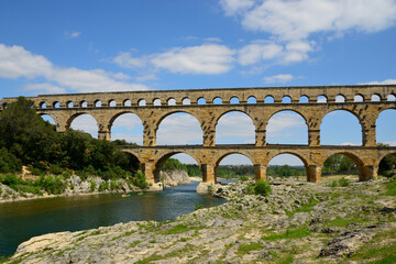 Pont du Gard en Provence, France