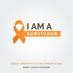 Triumph Over Kidney Cancer Challenges Awareness Posters